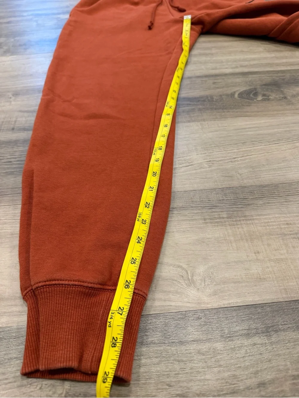 Nike Phoenix Fleece Women's High-Waisted Oversized Sweatpants Rugged Orange